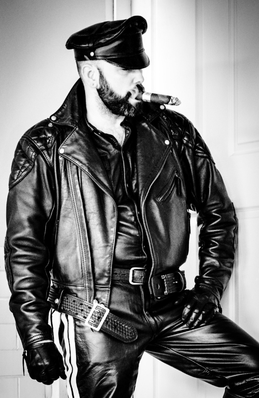 GAY Leather uniform boots, Fan , MENDADDY Leather