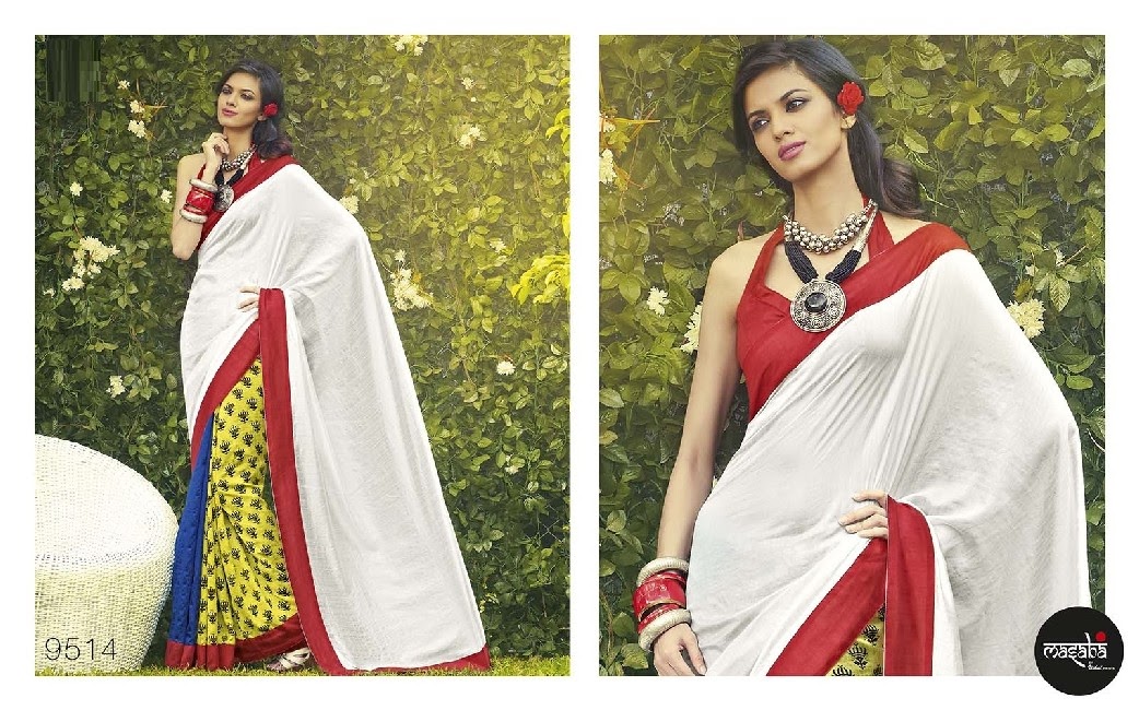 Printed Saree Collection By Masaba Diwali Special Saree Designs
