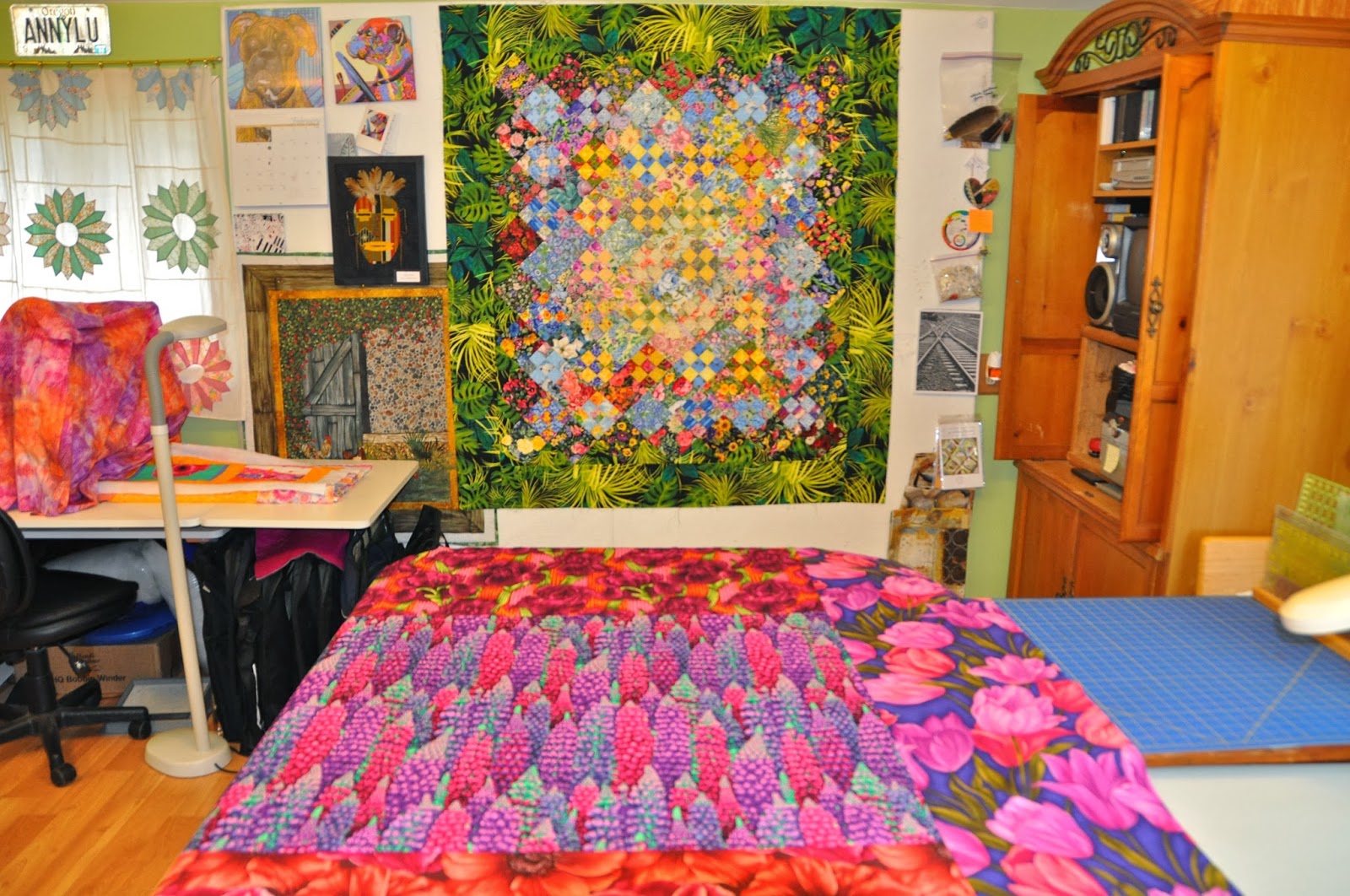 LuAnn Kessi Wildflowers Quilt...