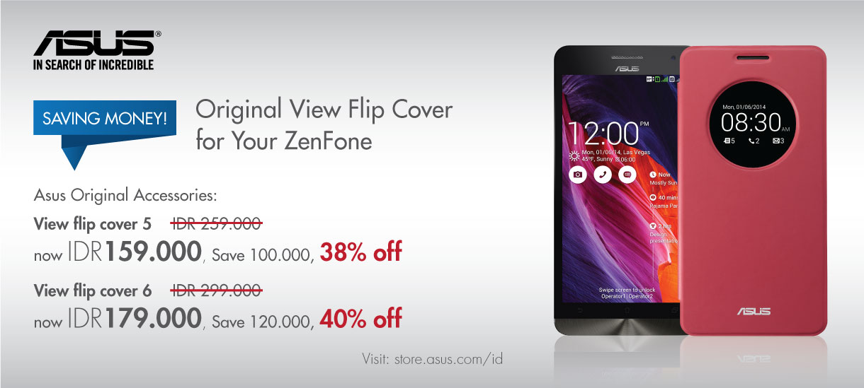 Harga Flip Cover Original ASUS Zenfone 6 Harga Flip Cover Original ASUS Zenfone 6