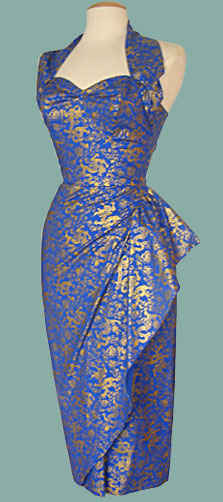 vintage tiki dress