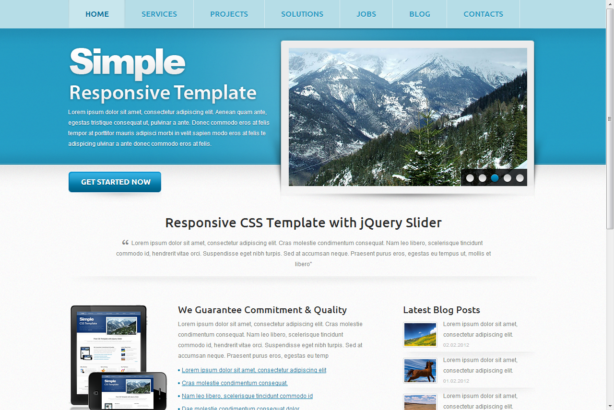 Basic Template Html5 Css3 Free