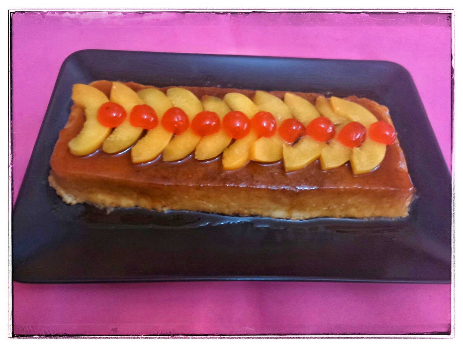 Pastel De Melocotón