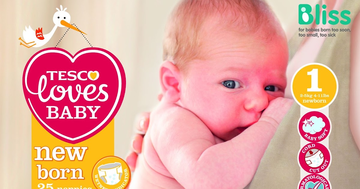tesco pampers pure