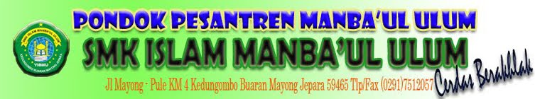 SMK ISLAM MANBAUL ULUM MAYONG JEPARA