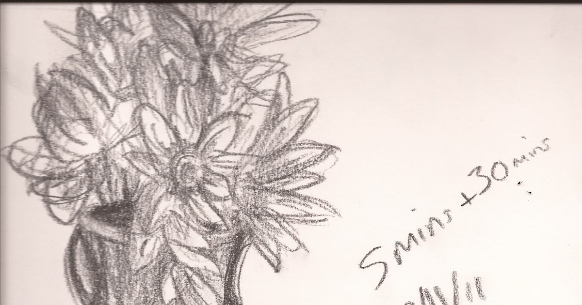 Observational Drawing Blog Flowers