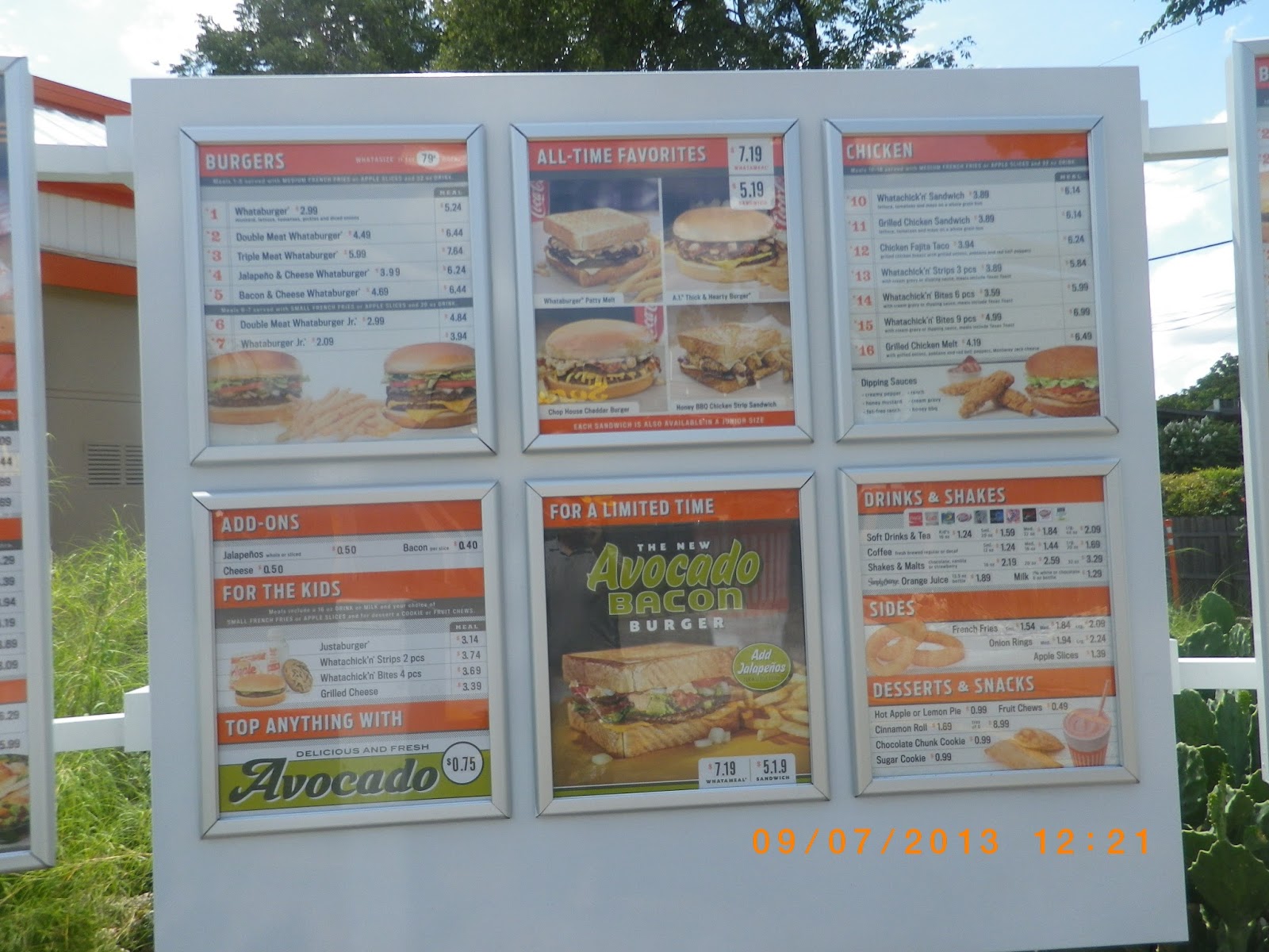 Whataburger Menu Menu And Prices