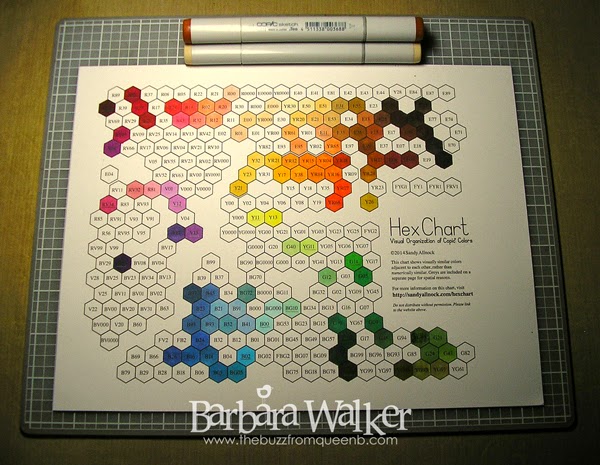 Copic Marker Hex Chart Printable