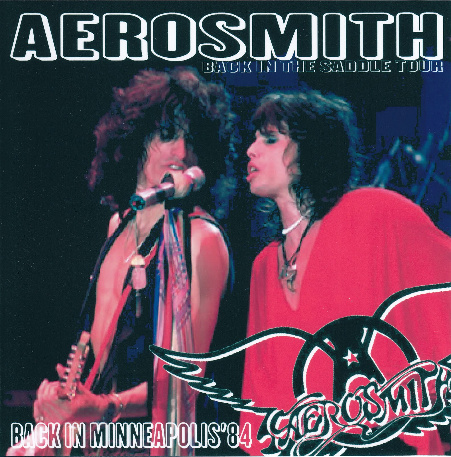 AEROSMITH BOOTLEGS COVER ARTS BACK IN MINNEAPOLIS' 84