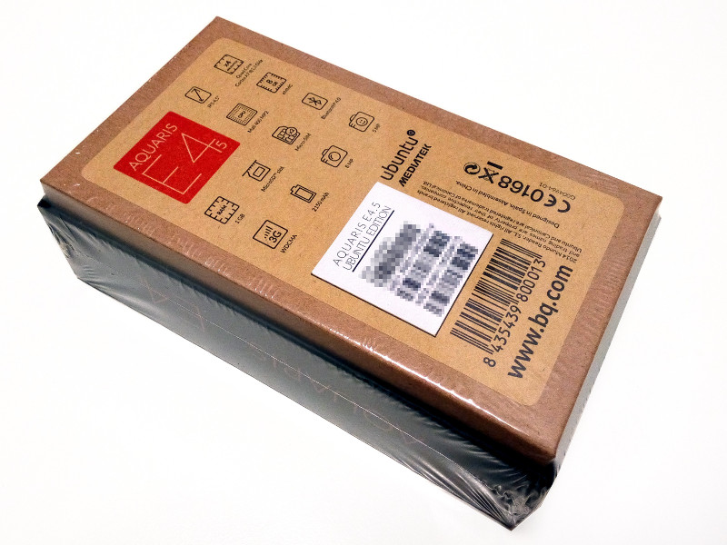 bq Aquaris E4.5 Ubuntu Edition Unboxing
