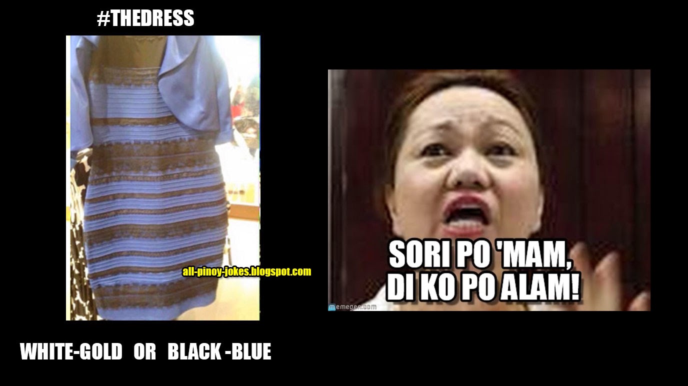 Jamill memes THE Viral Dress in PINOY Memes Version #TheDress | Funny Pinoy Jokes ATBP
