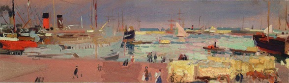 Joaquín Sorolla Bastida - Puerto de Valencia