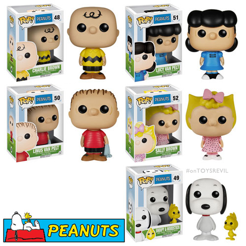 Peanuts Pop! Vinyl from Funko Coming In July