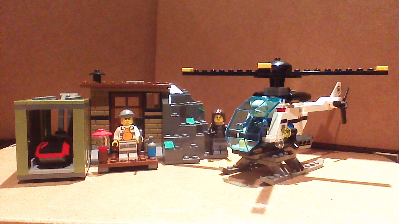 lego city police island
