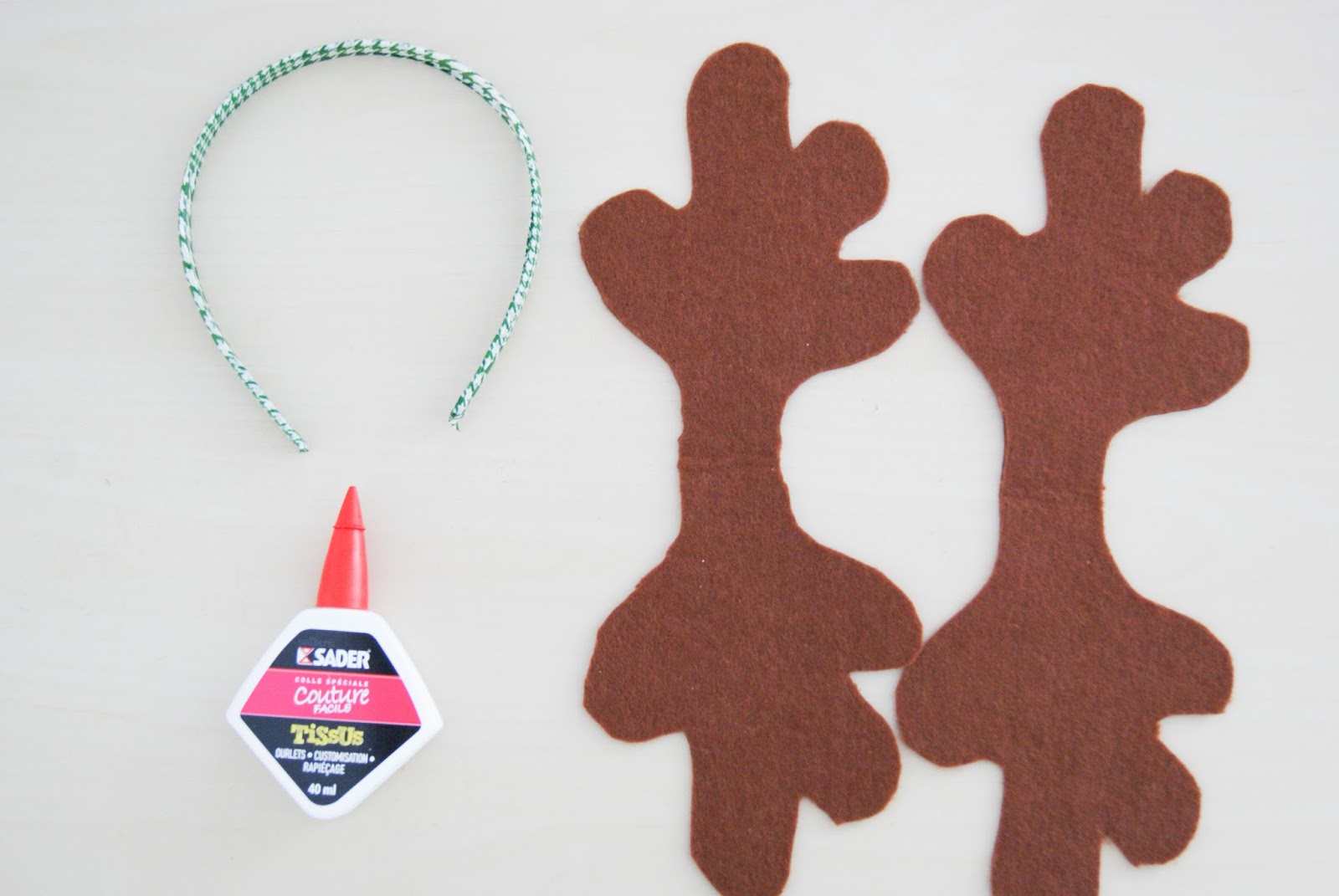 Diy : le serre tête de noël le petit carré