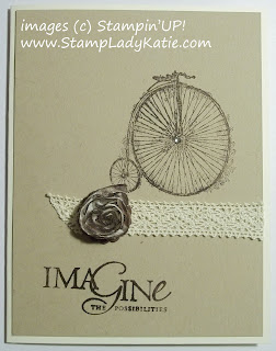 Card made with Stampin'UP!'s Sale-a-bration Stamp set: Feeling Sentimental