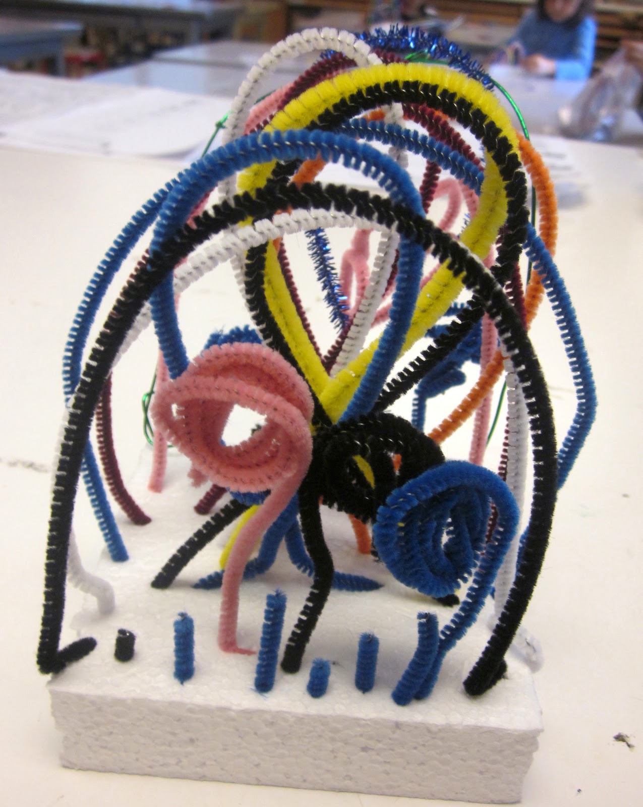 Art is Basic Art Teacher Blog Line Sculpture Kindergarten
