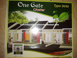 rumah baru murah di tambun utara One Gate Cluster Bekasi