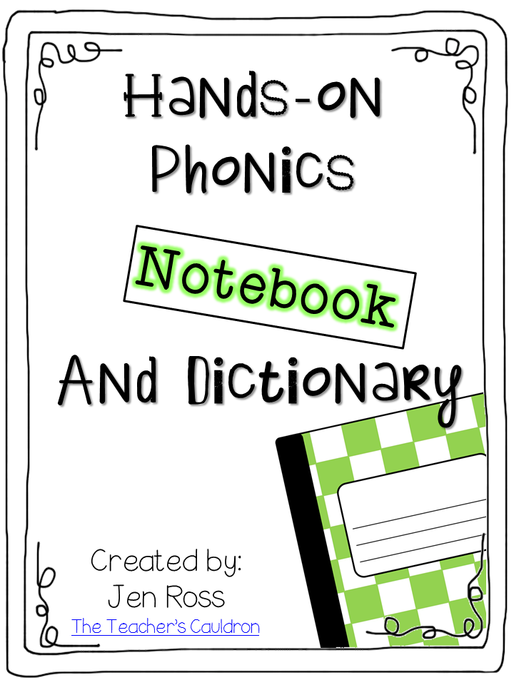 Wish List Wednesday Phonics Notebook Teacher by the Beach