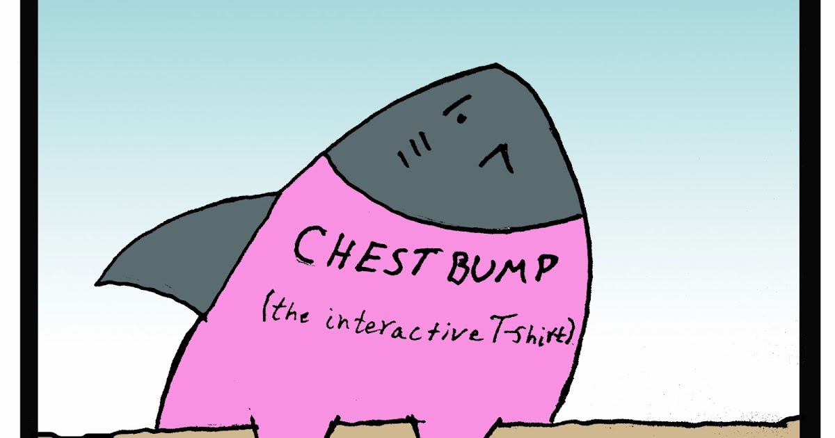 Shark Safety Training Show Chest Bump