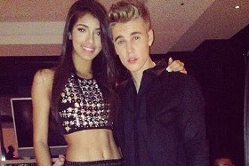 Justin Bieber Photos Together with Sexy Models