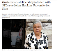 Guatemalans sue Johns Hopkins for infecting them with STDs