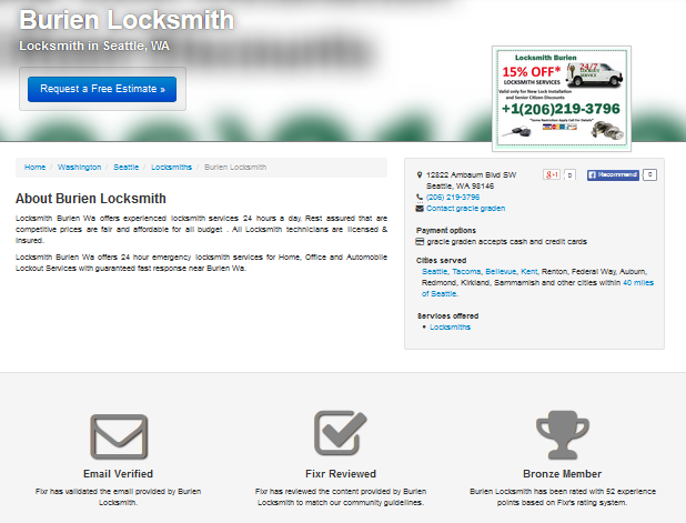 Burien Locksmith