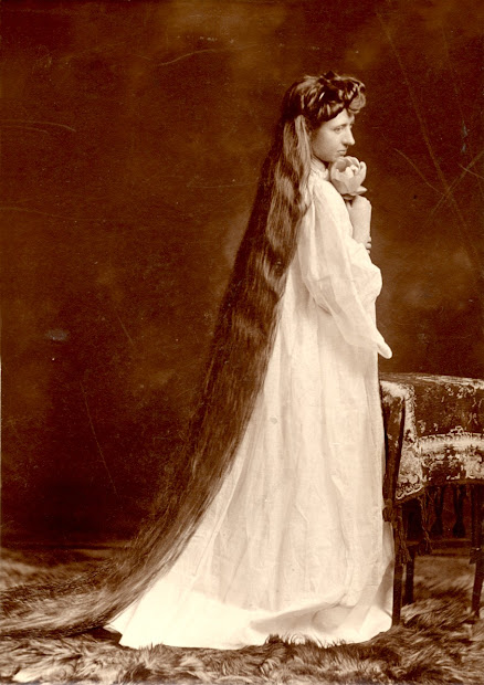 vintage of edwardian rapunzels