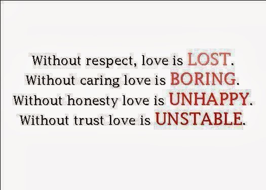 ... love is unhappy. without trust love is unstable. Cute Sweet Quotes