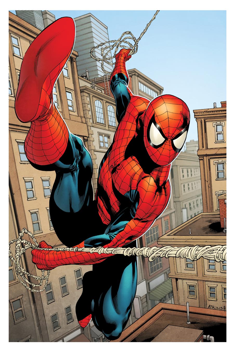 Robert Atkins Art: Spiderman Colors