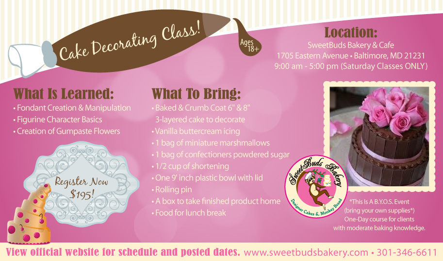 Cake Decorating Course