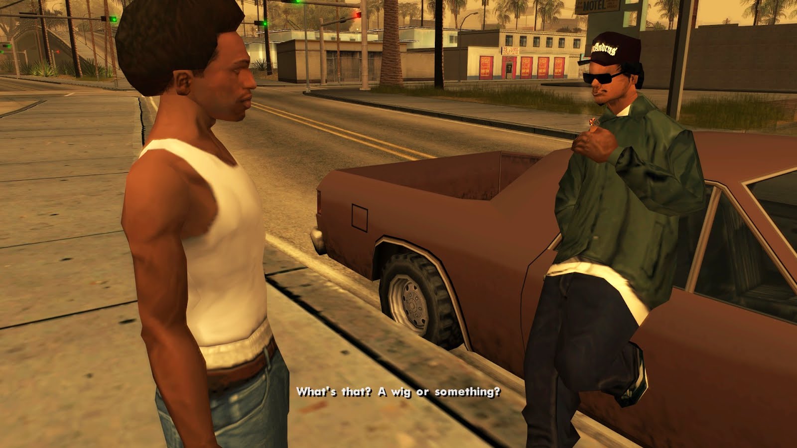 GTA San Andreas San Fierro Rifa Tags Restored For Mobile Mod