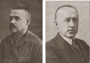  Los compositores de ajedrez Mikhail Platov y Vassily Platov