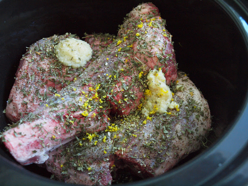 Cook The Hell Out of It! Crock Pot Lamb Shanks with Red Wine Sauce