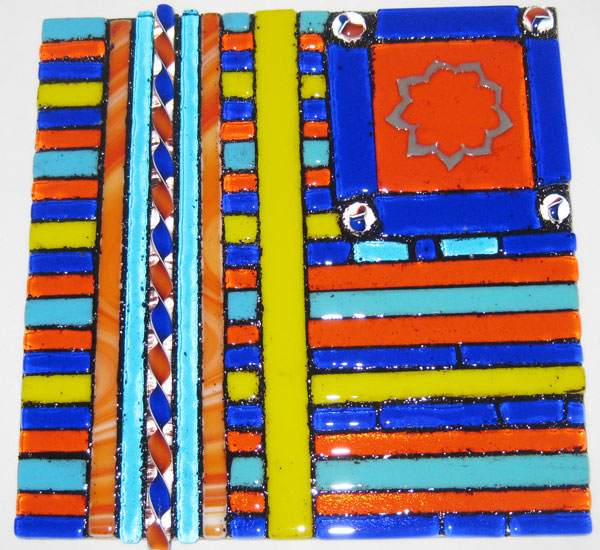 No Days Adhesives Creating Fused Glass Mosaics A Tutorial