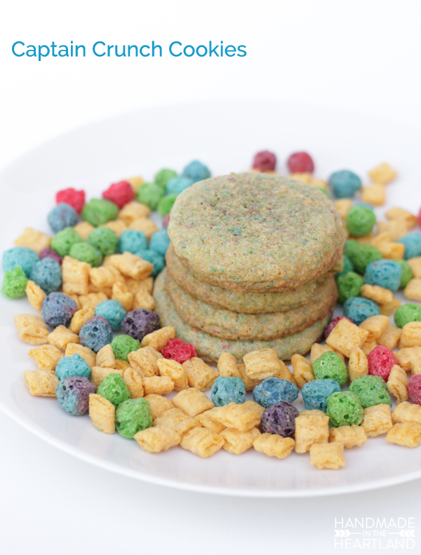 Cap'n Crunch Cookies Recipe #QuakerTime 