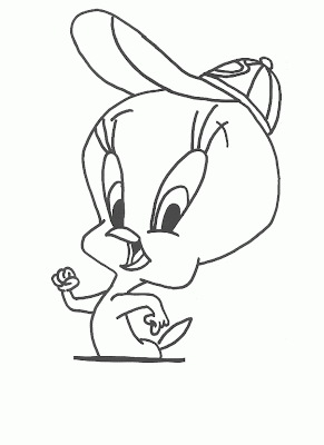 Tweety Bird Coloring Pages on Tweety Bird Coloring Pages   Free World Pics