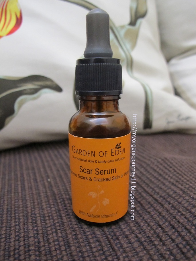 My Organic Journey Garden of Eden Scar Serum