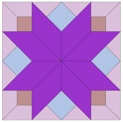 Imaginesque: Quilt Block 7: Pattern and Template