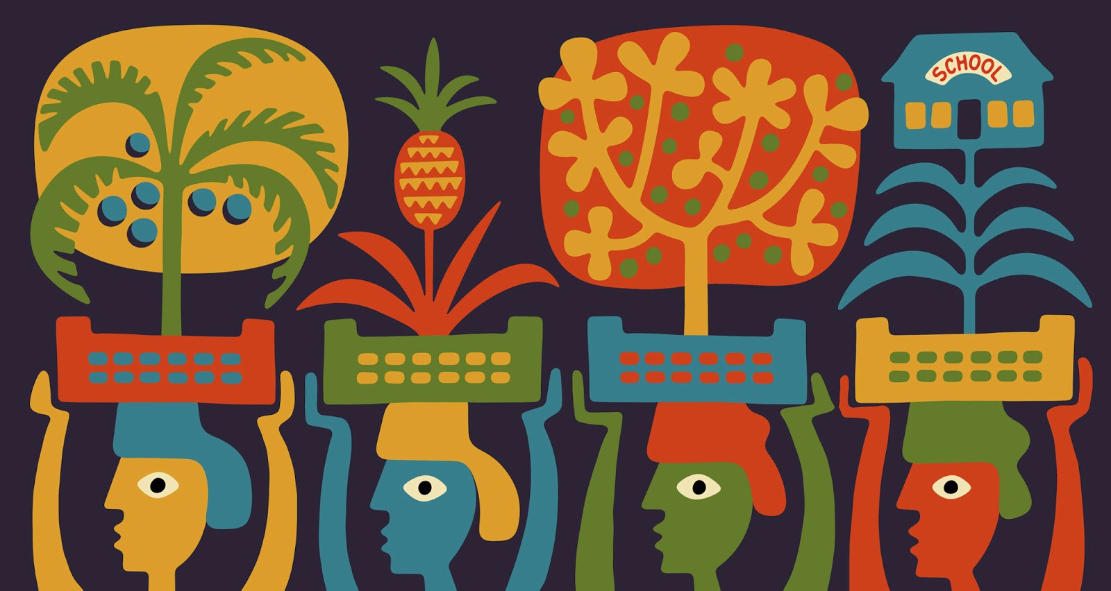 Lo Cole Waitrose Weekend Growing fruit for schools in Ghana