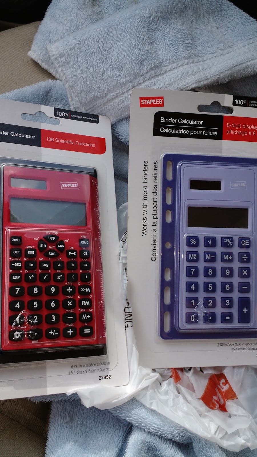 Staples Printing Office Calculators