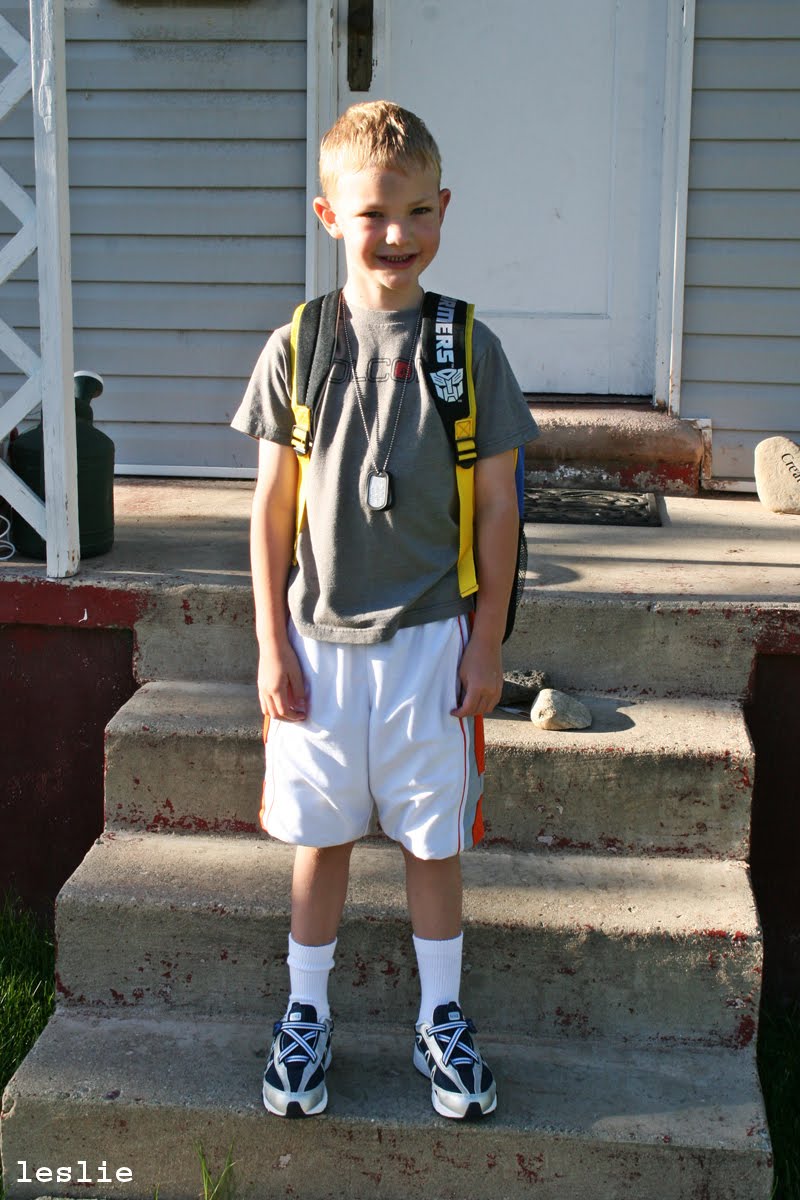 lester lou and the aarons too First Day of Kindergarten