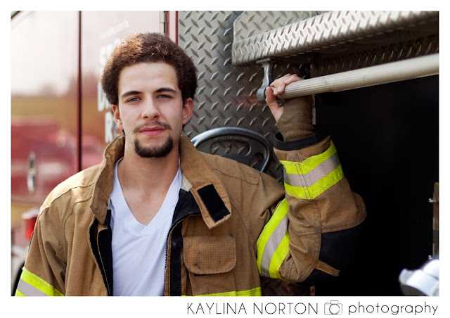 Senior Pictures Fire Station