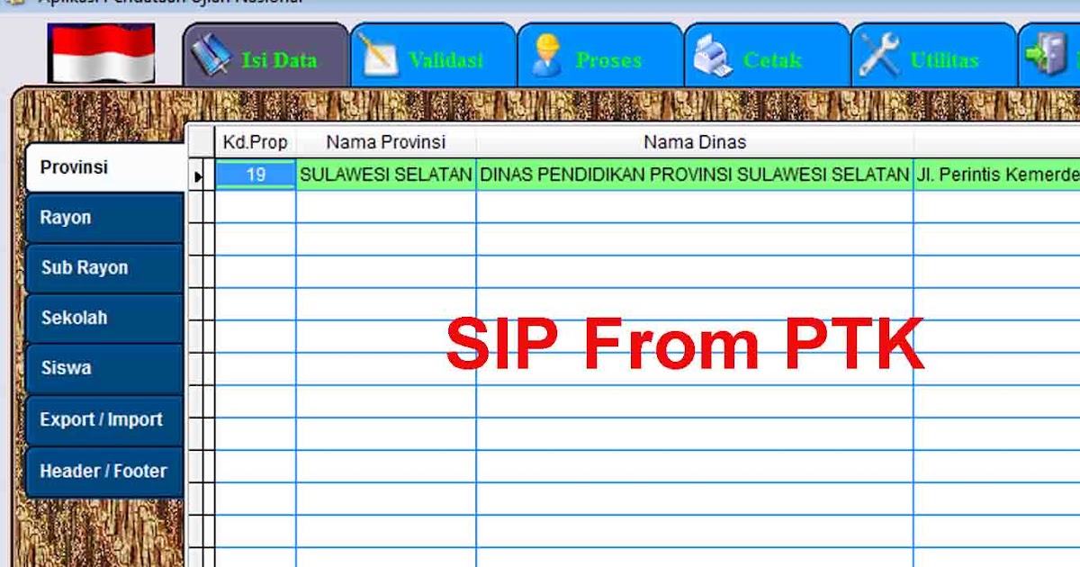 Exporting data from Excel