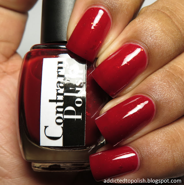 contrary polish modern maroon