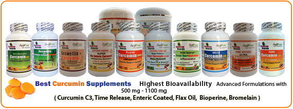 10+ Curcumin turmeric Supplements - USA - Australia - Canada