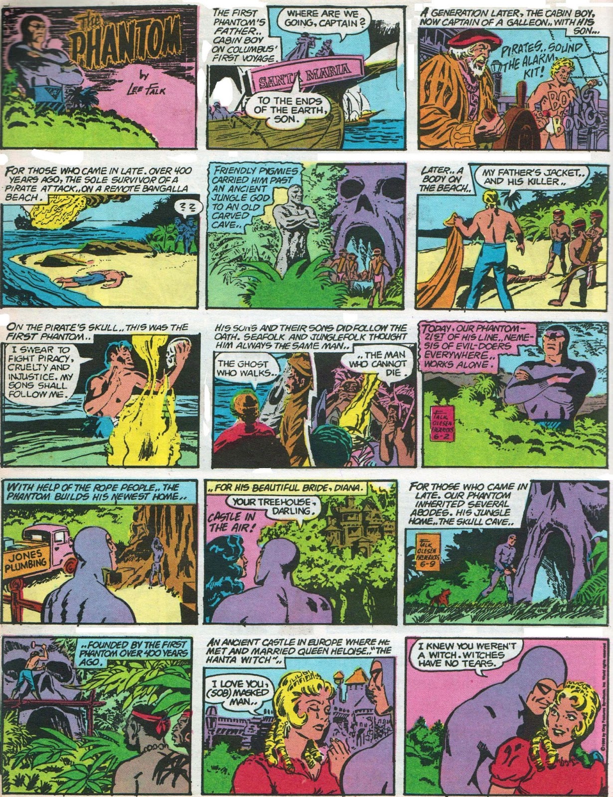 Phantom strip - Comic World | Parishi's Vision