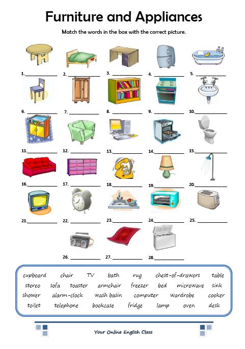 Household appliances - British Council