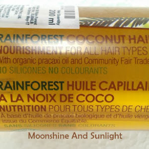 The Body Shop Rainforest Coconut Oi The Body Shop Rainforest Coconut Oi
