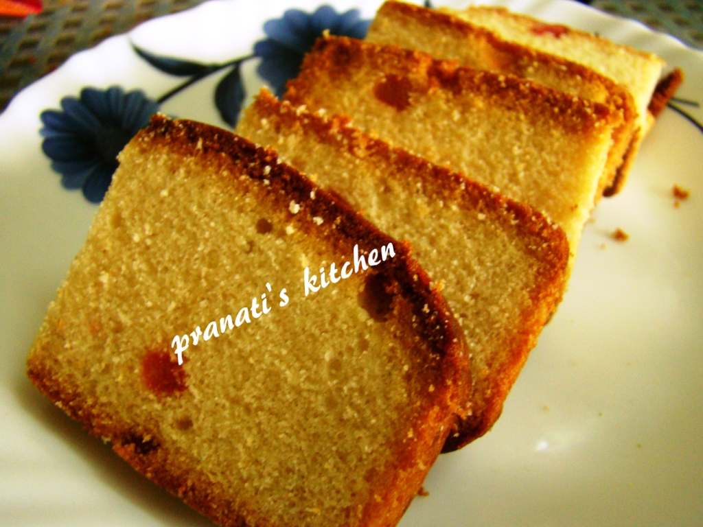 Delicious Recipes 4m Pranati s Kitchen: Eggless fruit cake: